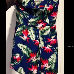 Tropical romper size small